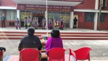 Dance performed by students