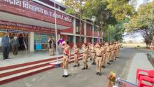 NCC Cadets march