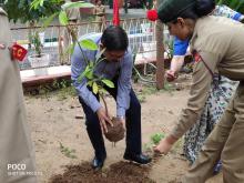 Tree Plantation by Respected  Anurag Bhatnagar ASSISTANT COMMISSIONER KVS(AR)-2019